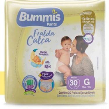 Imagem de Fralda Calça Bummis Tubos Magicos G com 30 - Capricho