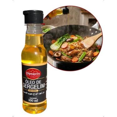 Imagem de Óleo de Gergelim Damascus Cozinha Árabe Gourmet 100ml Puro Comestível 