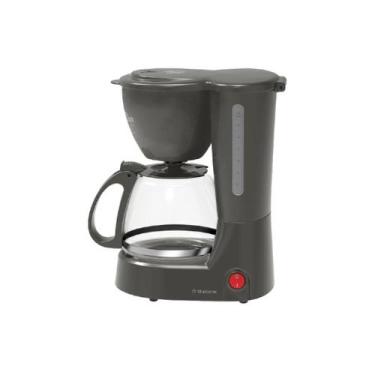 Imagem de Cafeteira Elétrica Kian CF-102 18 Xícaras Cinza 650W com Jarra de Vidr