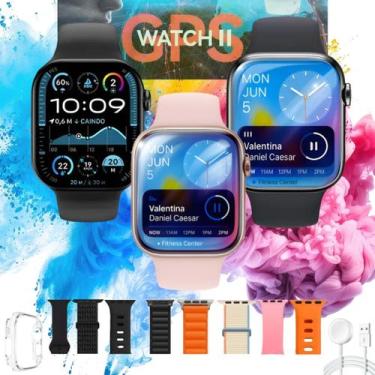 Imagem de Relogio Smart Watch W11G Series 11 Lançamento Microwear Responde Whats