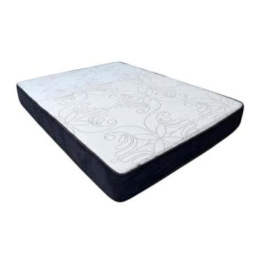 Imagem de Colchão Casal Espuma D28 17cm Firme Confortável 138x188 Alta Durabilid