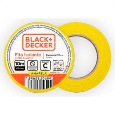 Imagem de Black Fita Isolante B&D Amar 10Mt - Kit C/10 Rl - DEWALT
