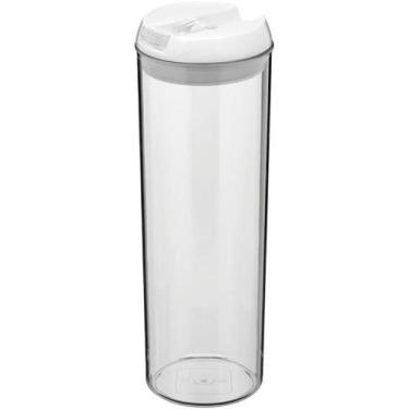 Imagem de Pote Hermético Pratik Home&Co 31x10x10cm Plástico Transparente 1,8L Ut