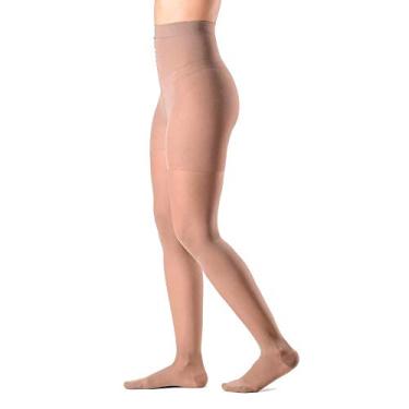 Imagem de Meia Calça Feminina Medicinal de Compressão Sigvaris Ever Sheer 782B 20-30mmHg Ponteira Fechada 29-Natural_escura G2
