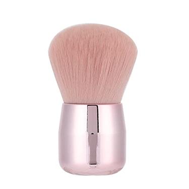 Imagem de Pincéis de cosméticos, fáceis de usar, confortáveis para segurar pincéis de maquiagem, salão de beleza para salão de beleza, loja de manicure (cabeça redonda)