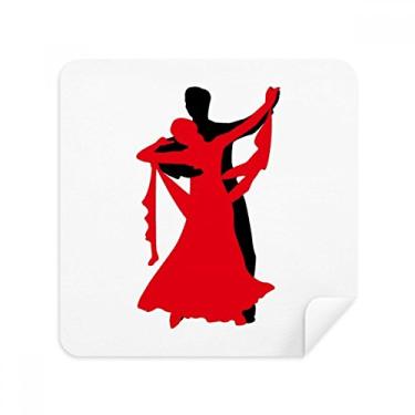 Imagem de Dançarina Duet Dance Social Dancing Glasses Pano Limpador de Tela Tecido de Camurça Pacote com 2