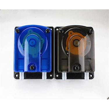 Imagem de Bomba peristática de alto fluxo 12 V 24 V CC Motor Bebidas Leite de frutas Vending Água Transfer Bomba de líquido viscoso 7000 ml/min Tubo Parede 3,3 mm