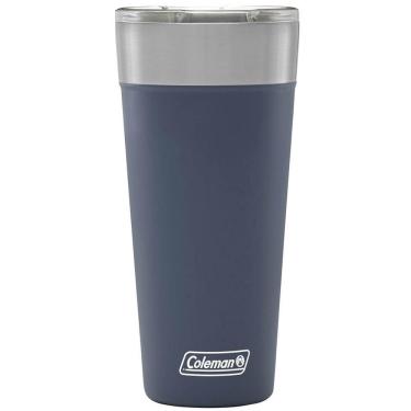 Imagem de Copo Térmico de Cerveja com Tampa 600ml Aço Inox Copo Coleman Azul com Abridor