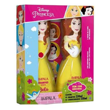 Imagem de Impala Linha Disney Princesas Bela Kit  Shampoo + Condicionador 250ml