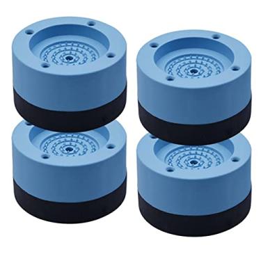 Imagem de gazechimp Lavadora E Secadora Almofadas Antivibração Protetor Wandteppich Antiderrapante para de Lavar - Azul 3,5cm