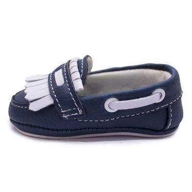 Imagem de Sapato Mocassim Bebe Infantil Palmilha EVA Macia