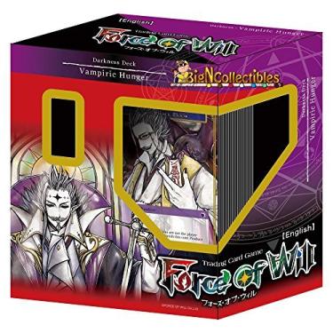Imagem de Force of Will Deck iniciante TCG Vampiric Hunger Darkness da Yu-Gi-Oh!