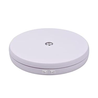 Imagem de Qudai Mesa giratória elétrica motorizada de fotografia tela giratória de 360 graus com luz LED para exibição de relógios de joias para tiro de produtos BD