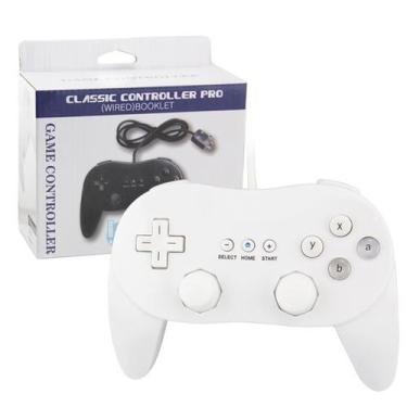Imagem de Controle Clássico Classic Grip Compatível Com Nintendo Wii E Wii U Bra