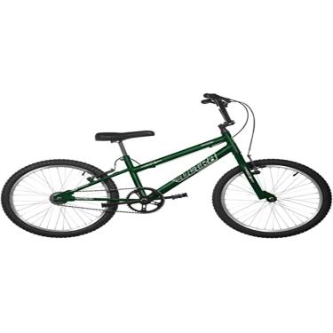 Imagem de Bicicleta de Passeio Ultra Bikes Esporte Chrome Line Rebaixada Garfo Reforçado Aro 20 Freio V-Brake Infantil Juvenil Verde Green