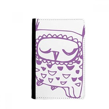 Imagem de Carteira com desenho de olhos fechados, passarinho animal animal animal de estimação, porta-cartões Notecase Burse