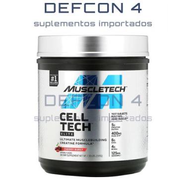 Imagem de Cell Tech Elite 591G Muscletech Bcaa+ Creatina Hcl Importado