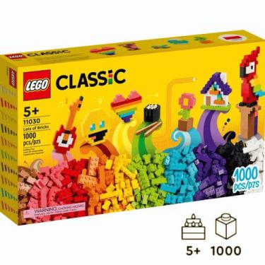 Imagem de Bloco De Montar Lego Classic Muitas Peças 1000 Peças 11030