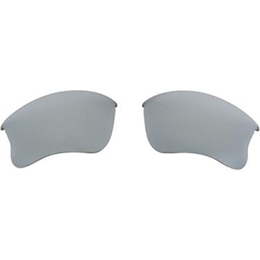 Imagem de Oakley Aoo9009ls Flak Jacket Xlj Lentes de óculos de sol retangulares de substituição, Irídio preto I, 63 mm