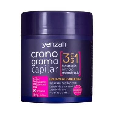 Imagem de YENZAH - CRONOGRAMA 3 EM 1 - MÁSCARA ANTIFRIZZ, Yenzah