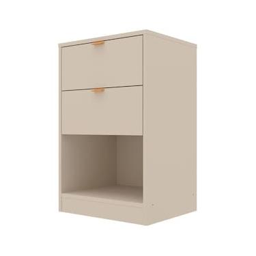 Imagem de Mesa de Cabeceira Bartira Diplomata com 2 Gavetas