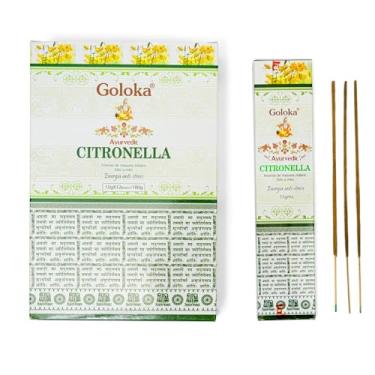Imagem de YOGATERIA Incenso Indiano Massala Citronela Natural Orgânico Goloka 12 caixinhas (12 caixinhas)