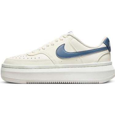 Imagem de NIKE W Court Visão alta LTR, Sapatos baixos para mulher, Sail Diffused Blue Sail, 44.5 EU