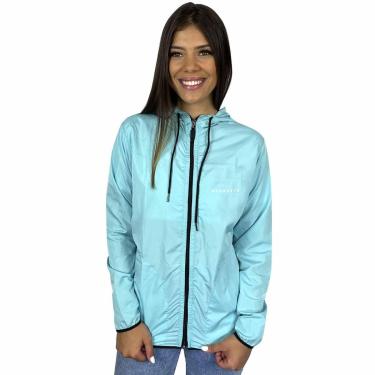 Imagem de Jaqueta Corta Vento Light Feminino Azul Claro WSS Basquete-Feminino