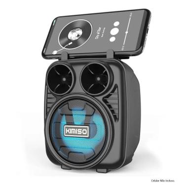 Imagem de Caixa De Som Portátil Wireless Bluetooth 5W RMS XDG-58 Preto-Unissex