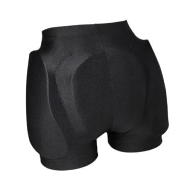 Imagem de Esquirla Shorts acolchoados para patinação artística Equipamento de proteção Suprimentos esportivos Protetor de quadril Almofadas de proteção de quadril para, M
