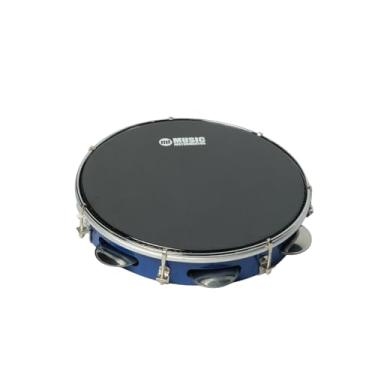 Imagem de Pandeiro Profissional PHX Abs Cor Azul 10 Pele Preta