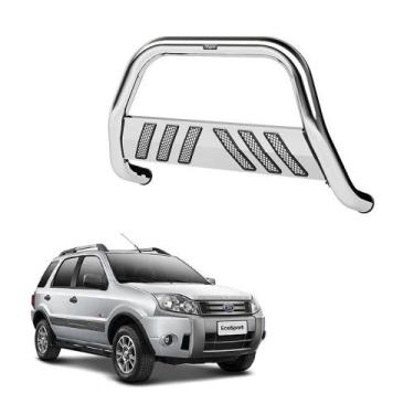 Imagem de Quebra Mato Ecosport 2008 2009 2010 2011 2012 C/ Grade Cromo - Bepo