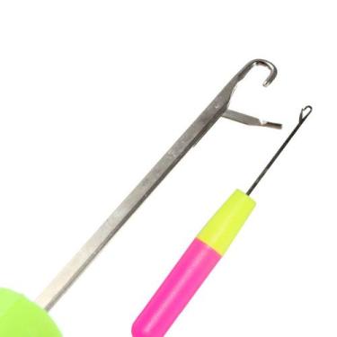 Imagem de Agulha para Mega Hair Método Crochet Braids Dread 2Und. - Importada