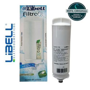 Imagem de Refil Filtro Purificador De Água Libell AcquaFit Hermético/Eletrônico 