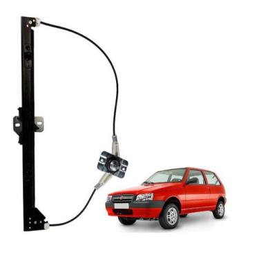 Imagem de Maquina Vidro Manual Uno 1984 1985 1986 1987 1988 2 p Direit - Zinni G