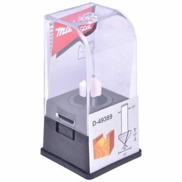 Imagem de Fresa ponta V P/ madeira Diam 1/2  C/ Hast 1/4  Makita D-49389
