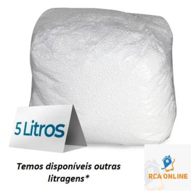 Imagem de Isopor Bolinha Perola Para Artesanato Enchimento Puff 5 Lt - RCAISOPOR