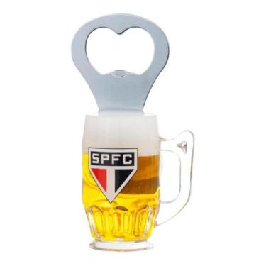 Imagem de Abridor Garrafa São Paulo Fc Spfc Caneca Ímã Geladeira  - Mileno, Imã