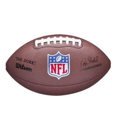 Imagem de Bola De Futebol Americano NFL Duke Pro Color Wilson, Marrom