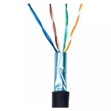 Imagem de Cabo Rede Cat5E Camera Alarme Blindado 100Mt Prt - New Line Cable