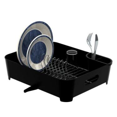 Imagem de Escorredor Louça 10 Pratos Com Porta Talher - Future Industria Metalur