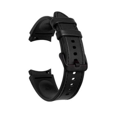 Imagem de Pulseira De Couro Para Samsung Galaxy Watch4 40 42 44 E 46mm - ARMAZÉM