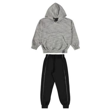 Imagem de Conjunto Blusão e Calça Infantil Menino Guloseima, 1