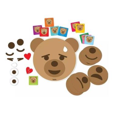 Imagem de Jogo Educativo Pedagógico Babebi Como Me Sinto Ursinho 6065
