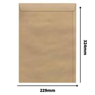 Imagem de 10 Envelopes Ofício A4 Kraft 229x324mm KN32 - Scrity
