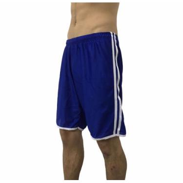 Imagem de Shorts Futebol Masculino  Poliéster  Bermuda  Calção  Academia  Corrid