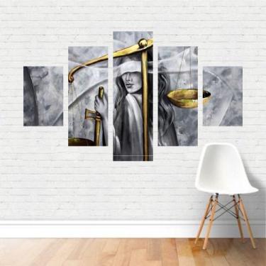 Imagem de Quadro Direito Têmis Themis Deusa Justiça Advocacia Canvas - PlimShop