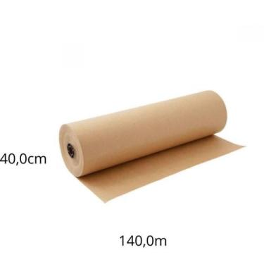 Imagem de Papel KRAFT Bobina 40CMX140M 80G Natural - SCRITY
