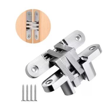 Imagem de Dobradica Invisivel 45X13mm para Moveis com Parafusos Mixso