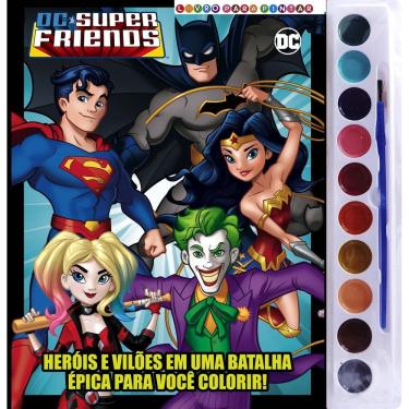 Imagem de Dc Super Friends - Livro Para Pintar Com Aquarela